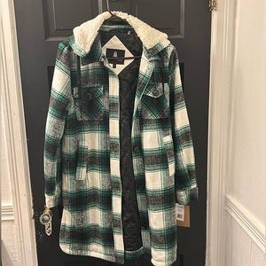 Steve Madden Plaid Jacket